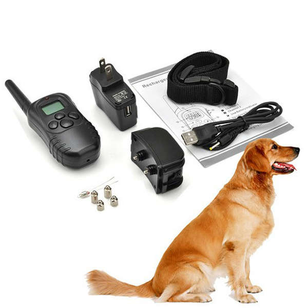 PET-998DR-1 Rechargeable Waterproof Remote Pet Training Collar