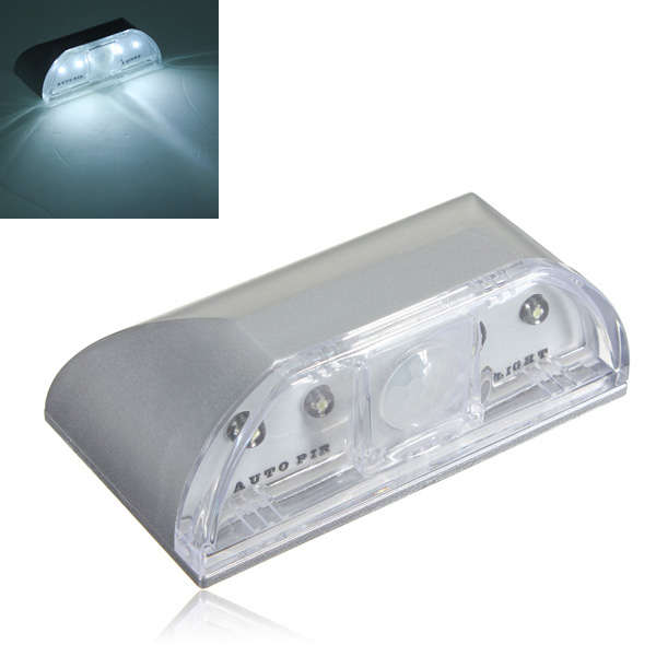 4 LED IR Sensor Light Auto Pir Keyhole Motion Detection
