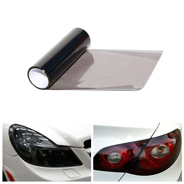 30cmx60cm Car Light Smoke Sticker Tint Vinyl Film for Headlight Tail Lamp Fogli