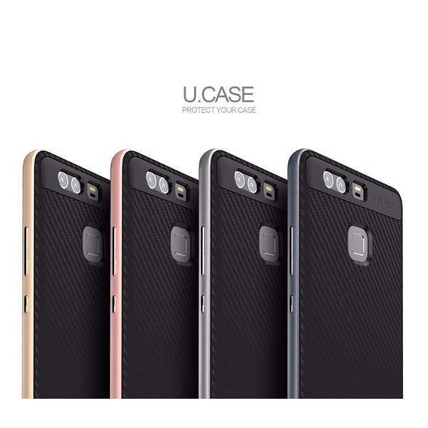 UCASE Bumblebee TPU&PC Hard Back Case Cover for HUAWEI P9