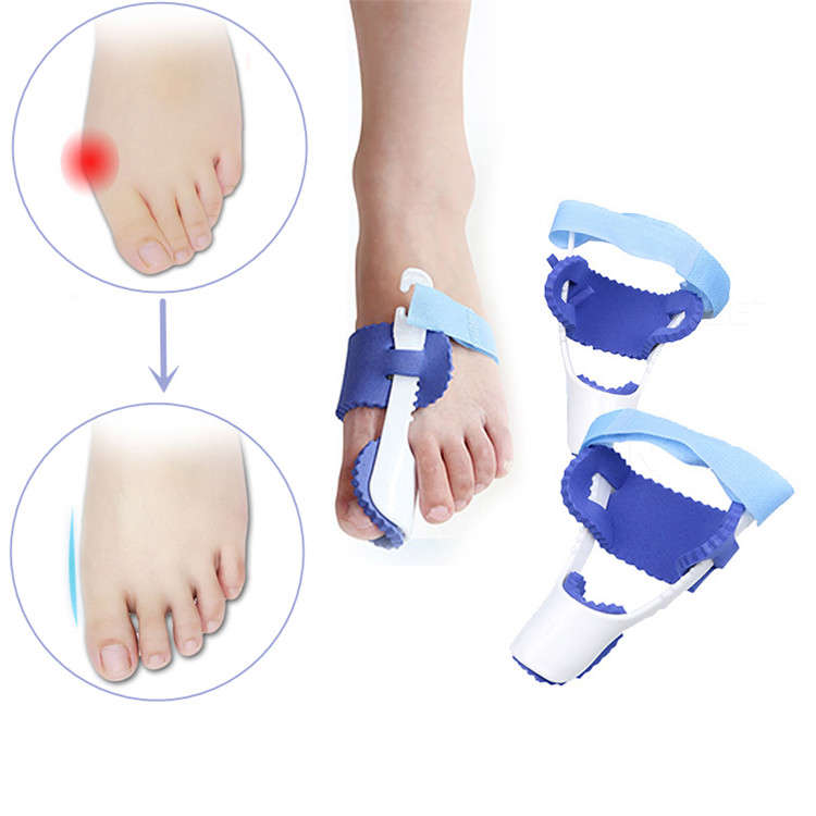 1 Pair Bunion Care Corrector Hallux Valgus Straightener Orthopedic Braces Strap