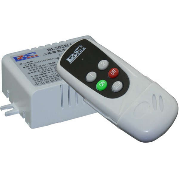 BSDE BLS028B 2CH Smart Digital Wireless Remote Control Switch RF Receiver for H