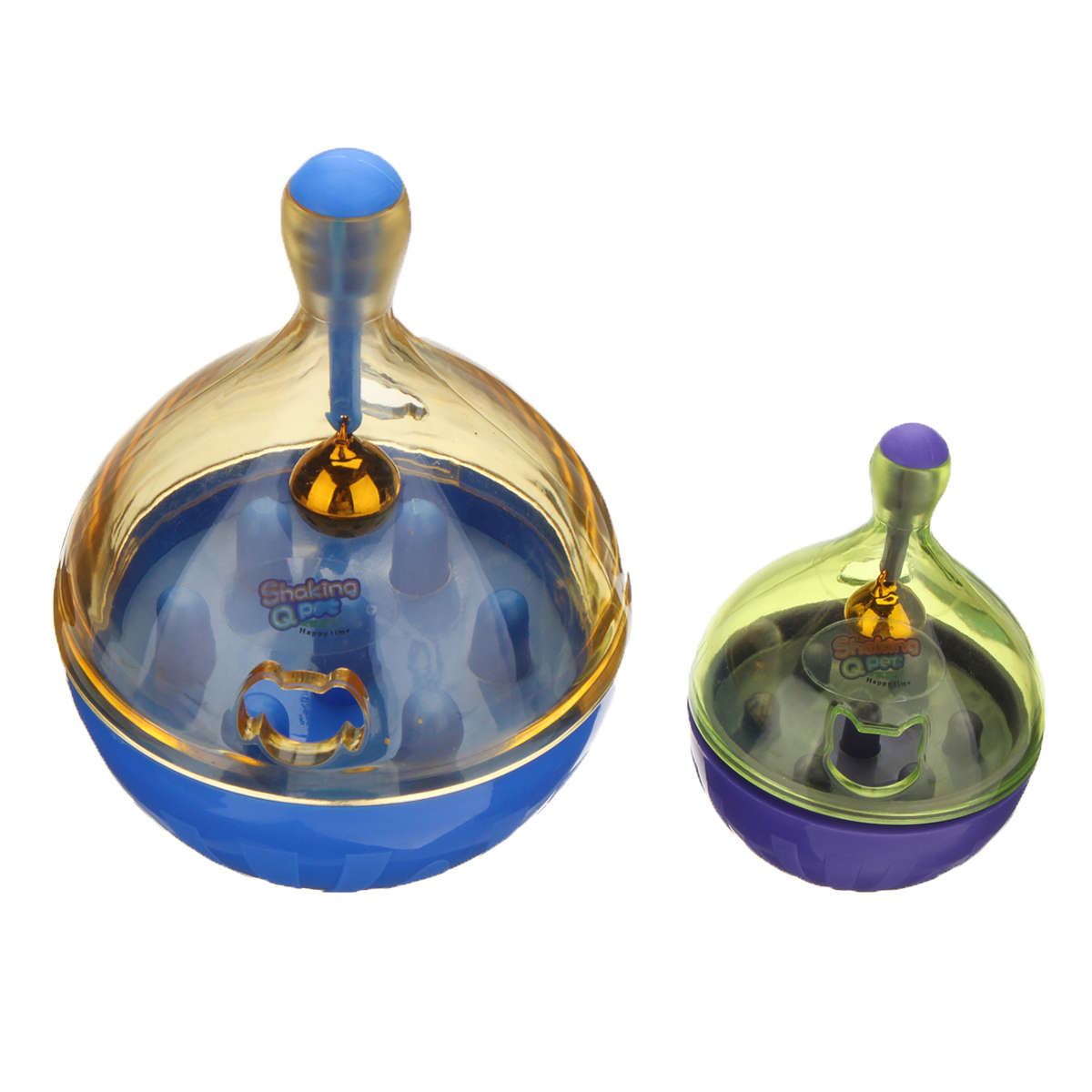 S/L Pet Dog Cat Puppy Tumbler Leakage Food Dispenser Feeder Interactive Toy