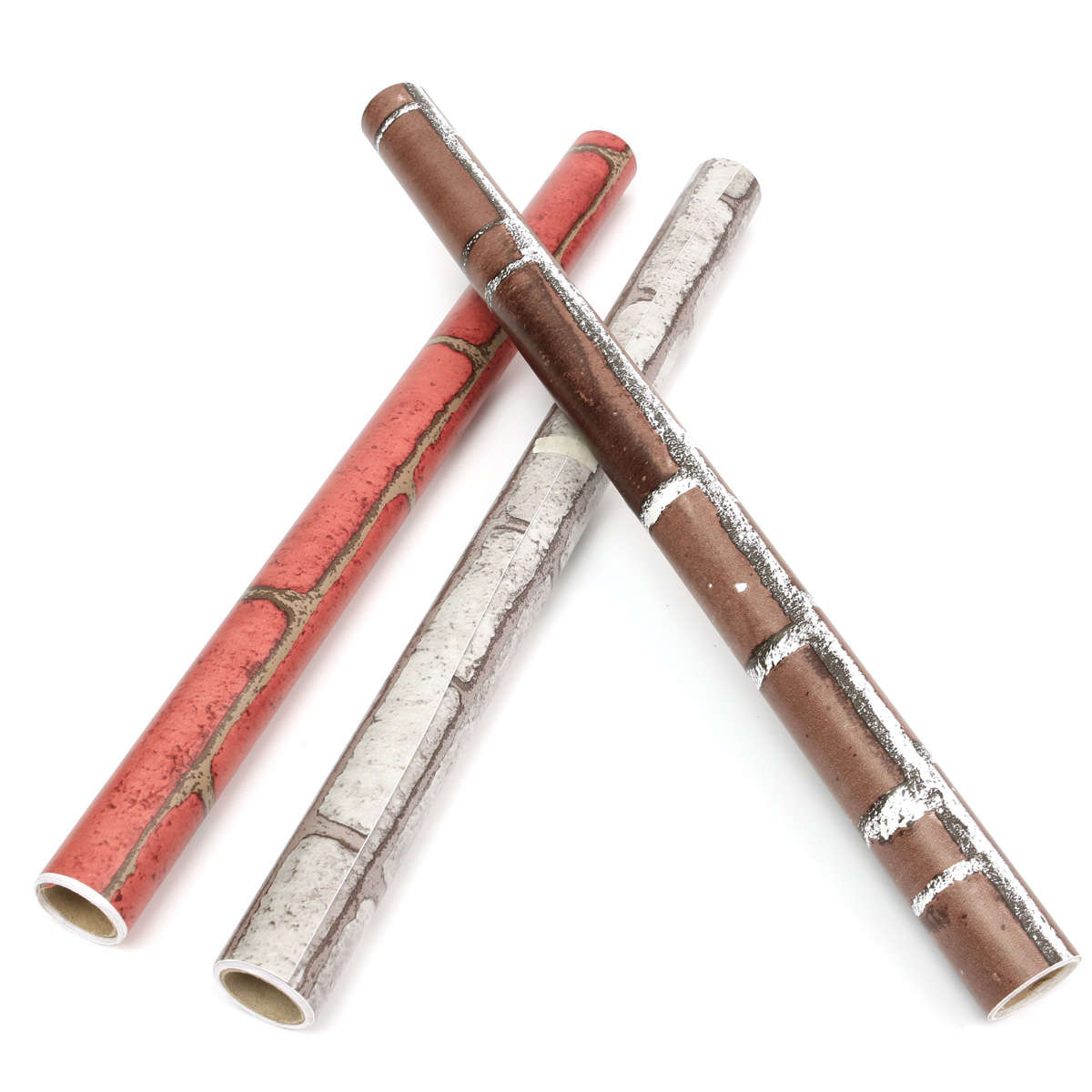 3D Roll Natural Embossed Creative Brick Wall Wallpaper Home Decor TV Background