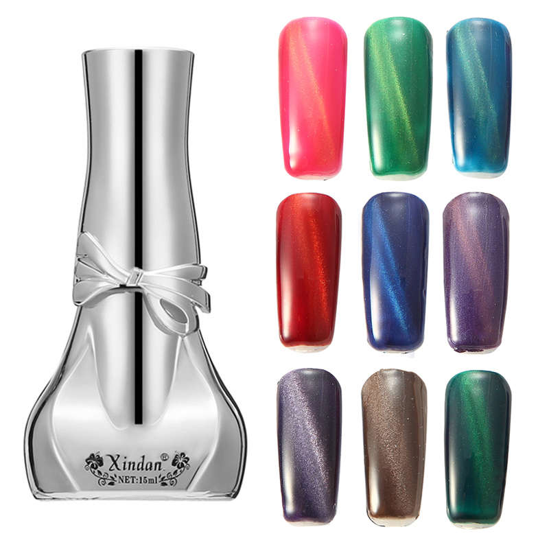 11 Colors Cat's Eyes Magnetic Magic Cat Dreamlike Nail Art UV Gel Polish 15ml