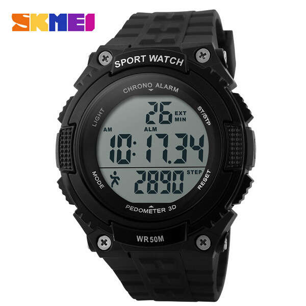 SKMEI DG1112S Men LED Digital Alarm Stopwatch Sport Watch