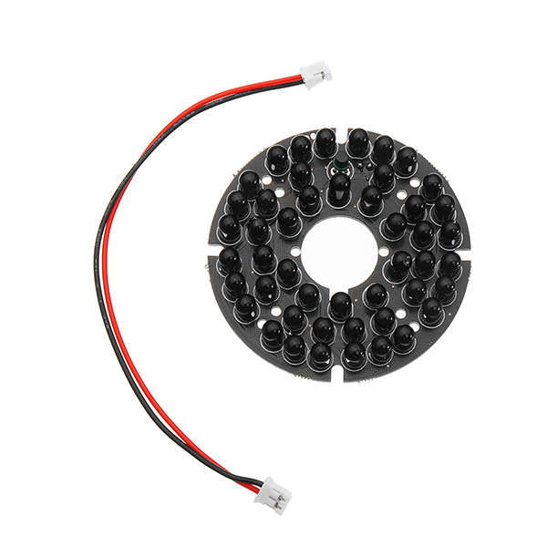 48pcs IR LEDs Light Board Infrared Illuminator 940nm Invisible Light at Night N