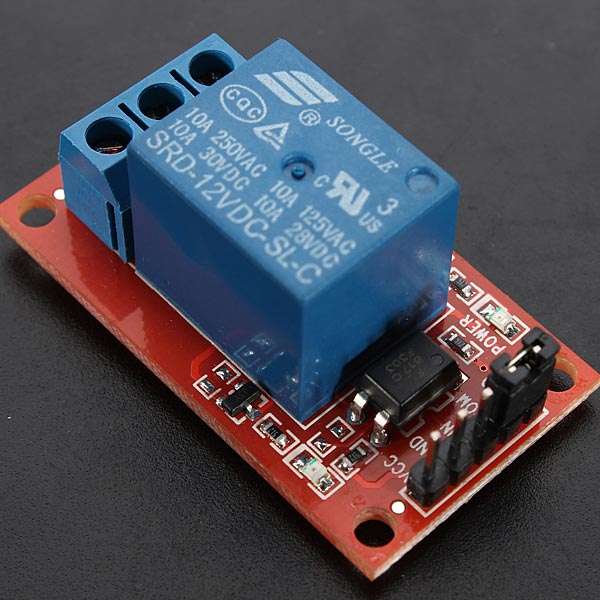 10Pcs 1-Channel 12V H/L Level Optocoupler Relay Module For Arduino