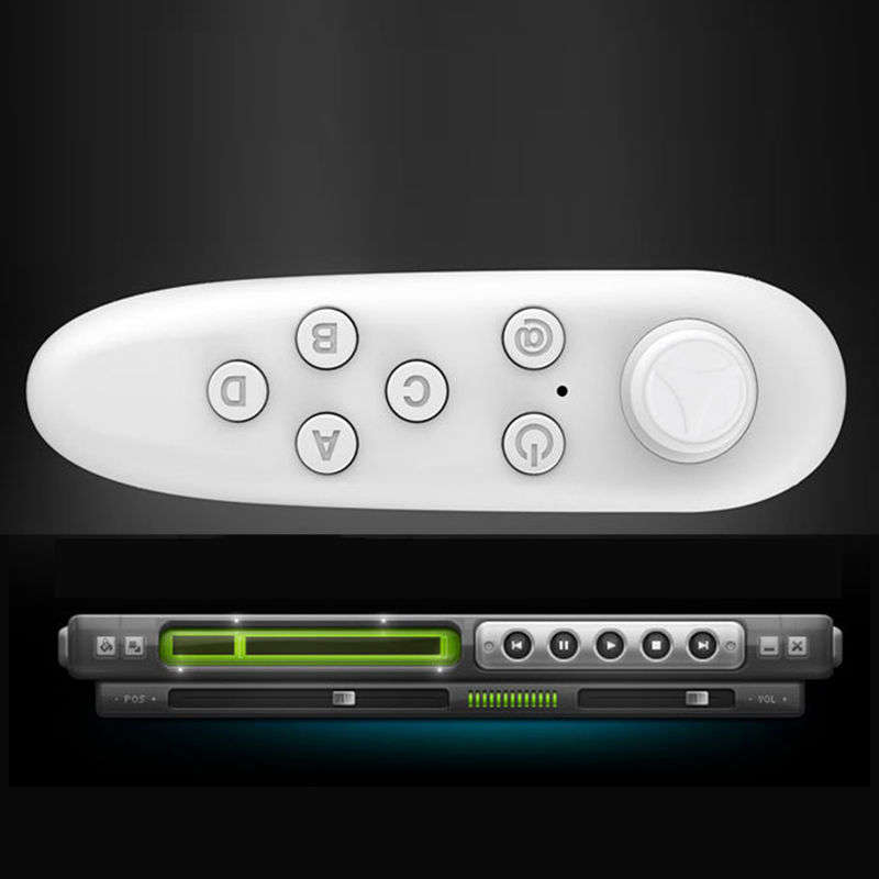 Wireless Bluetooth VR BOX Remote Control Joystick Gamepad Controller for iPhone