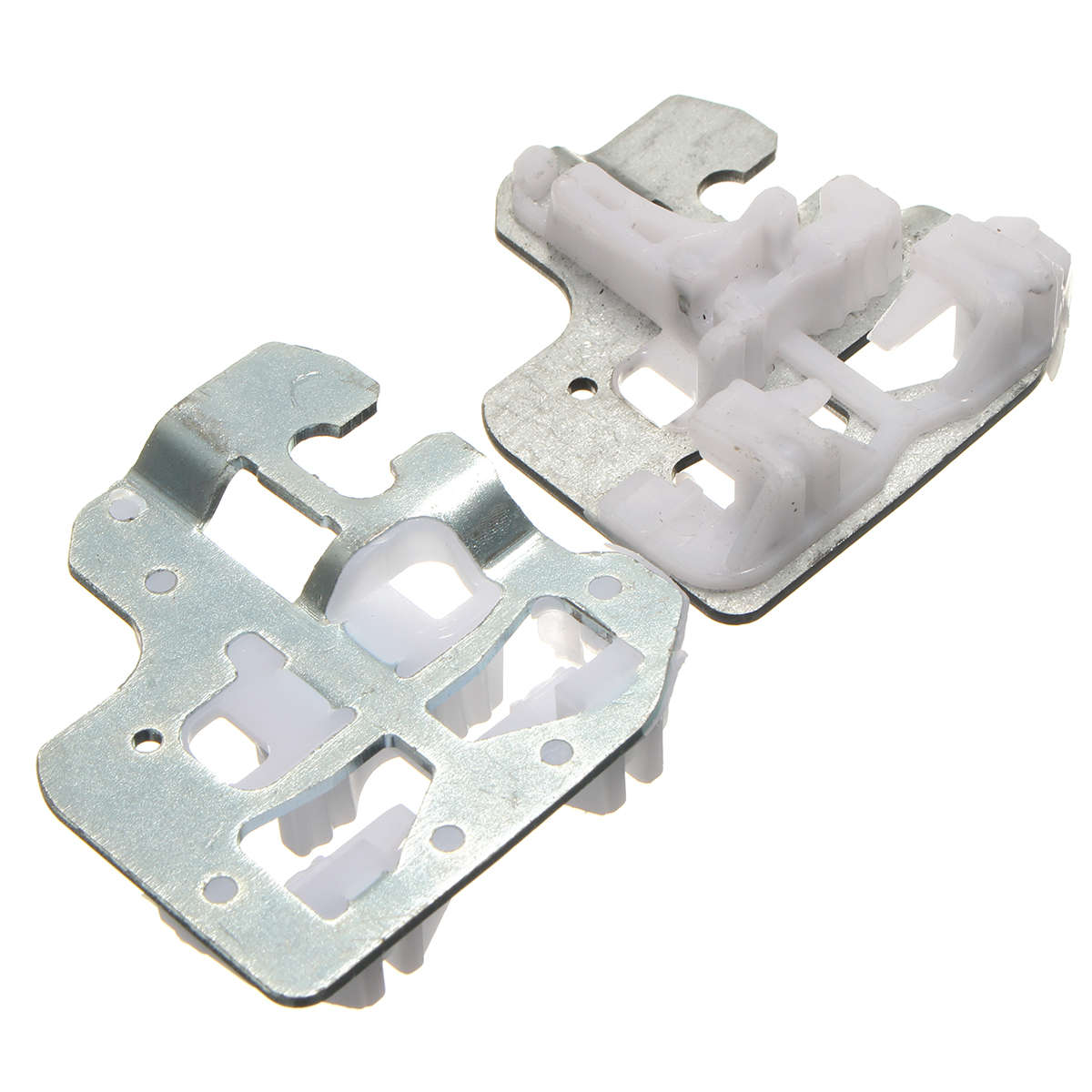 Pair Left And Right Window Regulator Repair Clip Bracket Front For BMW X5 2000-