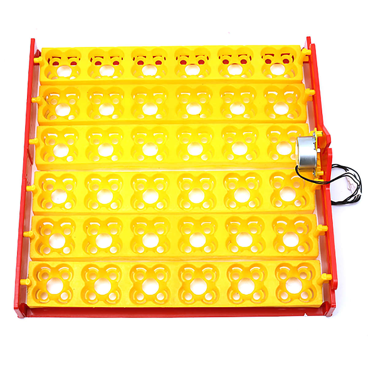 36Pcs Egg Poultry Chicken Egg Incubator Turner Tray Turning Motor Temperature C