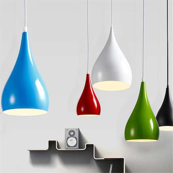 Modern Pendant Dinning Fixture Ceiling Light Aluminum Chandelier Lamp Shade