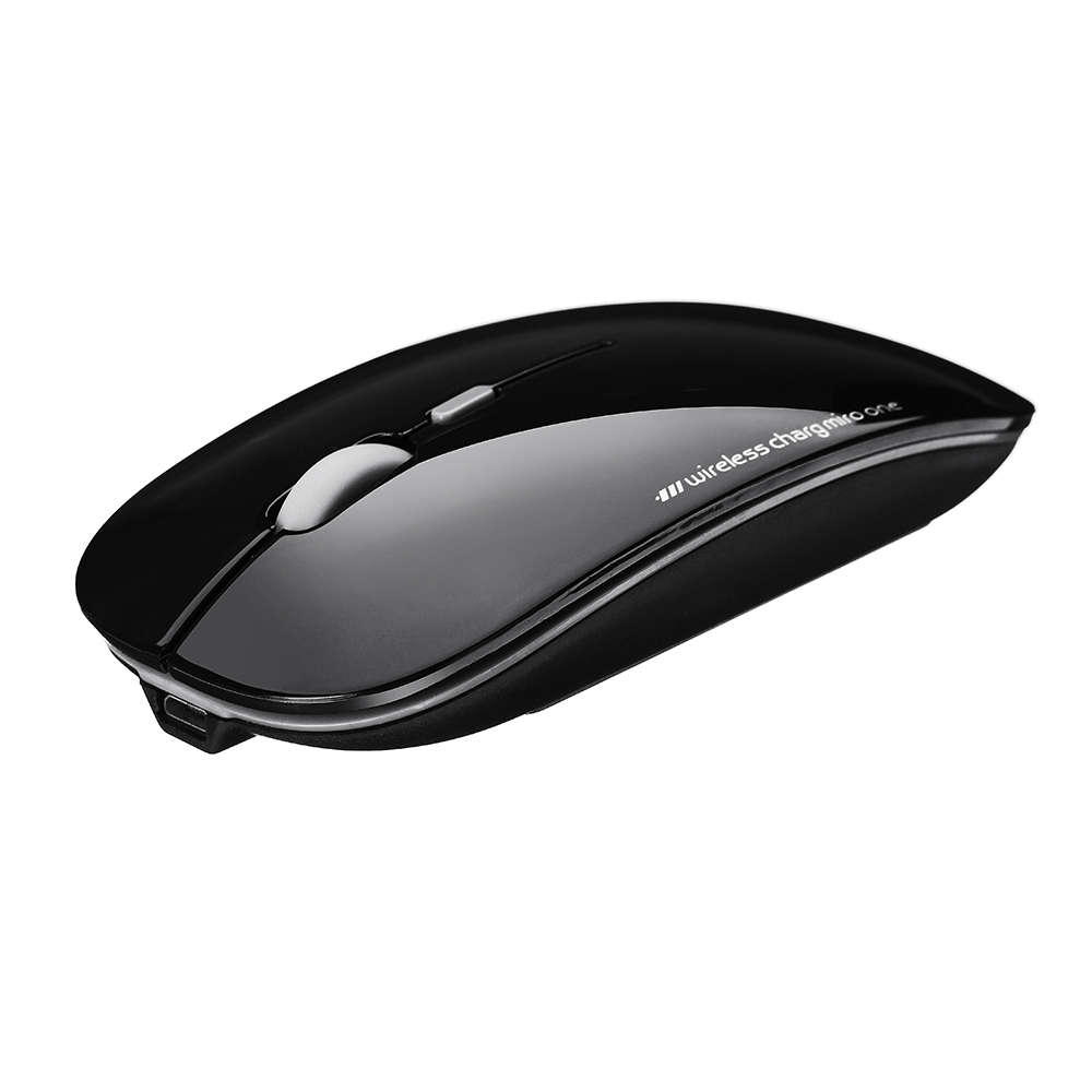 2400DPI Rechargeable 2.4GHz Wireless Mouse Ultra-thin Optical Mouse for Laptops