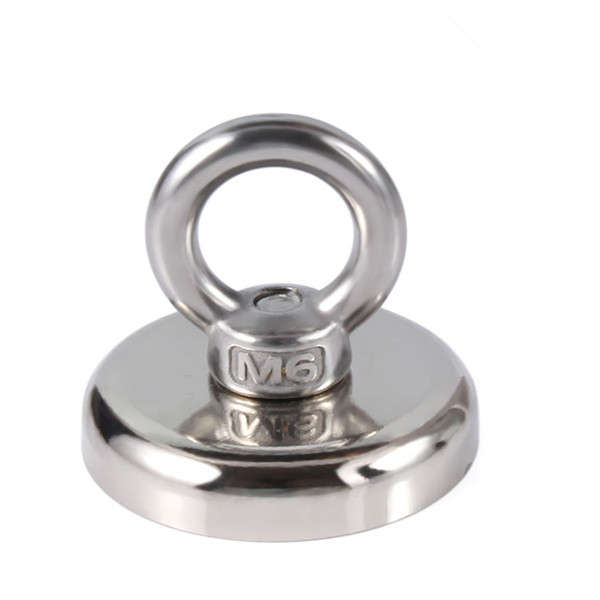 36mm Neodymium Recovery Magnet Metal Detector For Sea Fishing Diving Treasure H