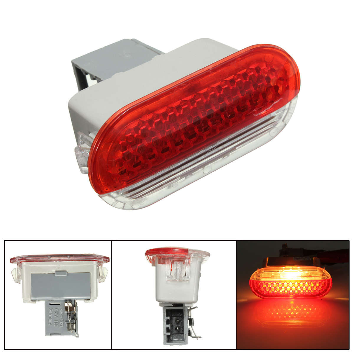 LED Interior Courtesy Door Card Light Red for VW Sharan Golf MK4 GTI Bora