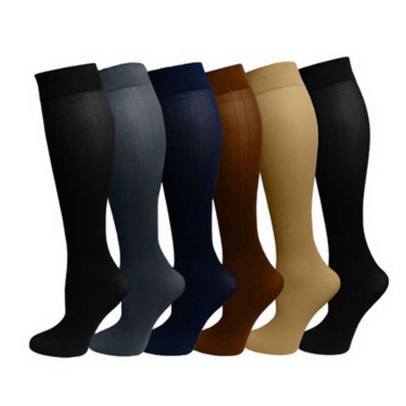 15-20mmHg Compression Sock Prevent Varicose Veins Stocking Reduce Pain Swelling
