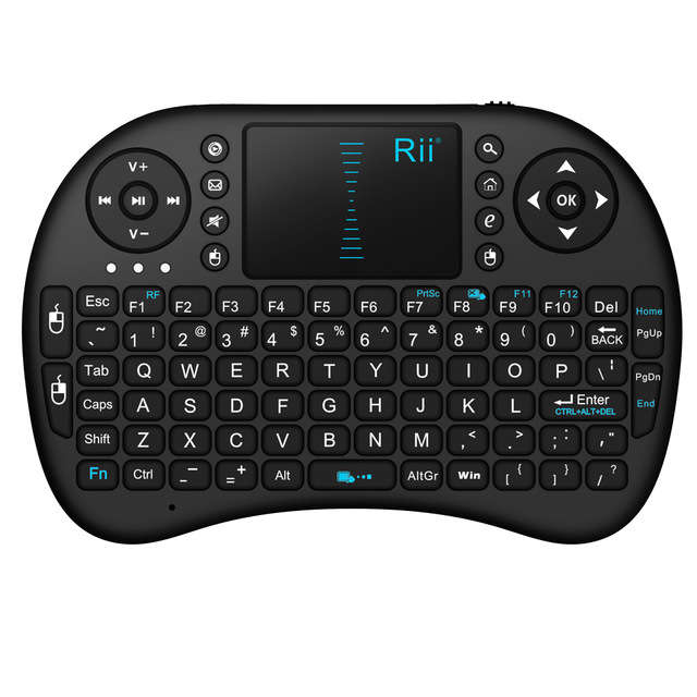 Rii I8 2.4G Wireless Mini Keyboard Touchpad Airmouse for Android TV Box PC