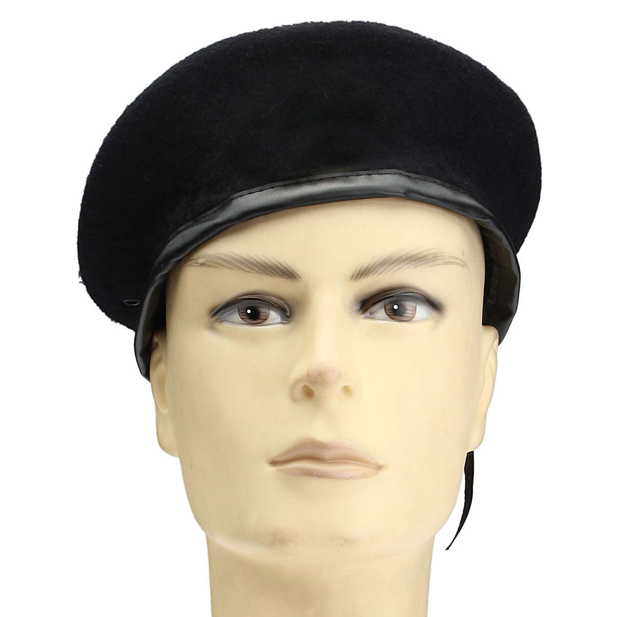 Unisex Vintage Military Soldier Army Hat Wool Beret Beanie Cap
