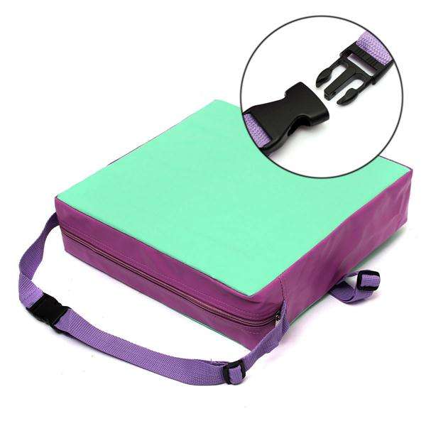 Baby Toddler Kid Chair Booster Cushion Faux Leather Thick Highchair Seat Pad Co