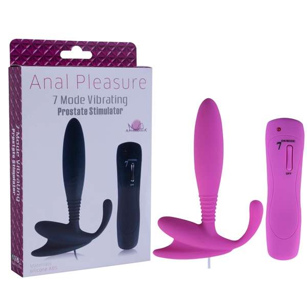 Anal Pleasure Waterproof 7 Mode Vibrating Prostate Stimulator Massager