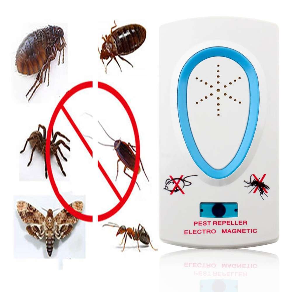 Electrical Mosquito Dispeller Ultrasonic Pest Repeller for Mouse Rat Bug Insect