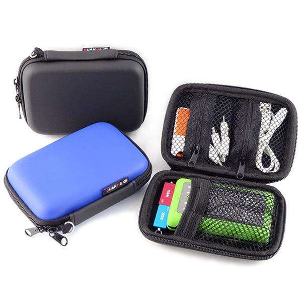 Portable Digital Products Pouch Travel Storage Bag For Power Bank USB Flash Dri
