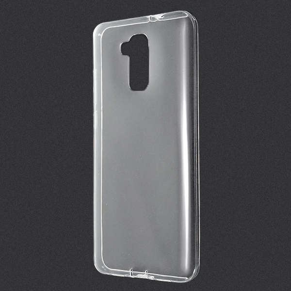 Transparent TPU Silicone Soft Case For DOOGEE Y6 Y6C Y6 Piano Black