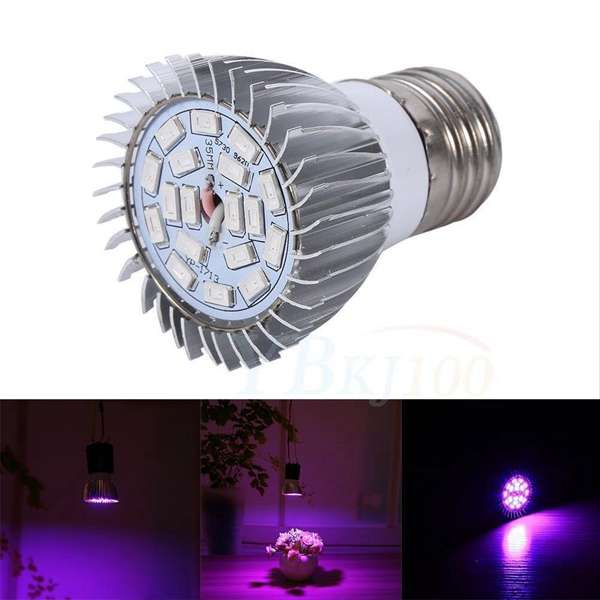 ARILUX E27 7.5W LED 12 Red 6 Blue Plant Grow Light Bulb for Garden Hydroponics