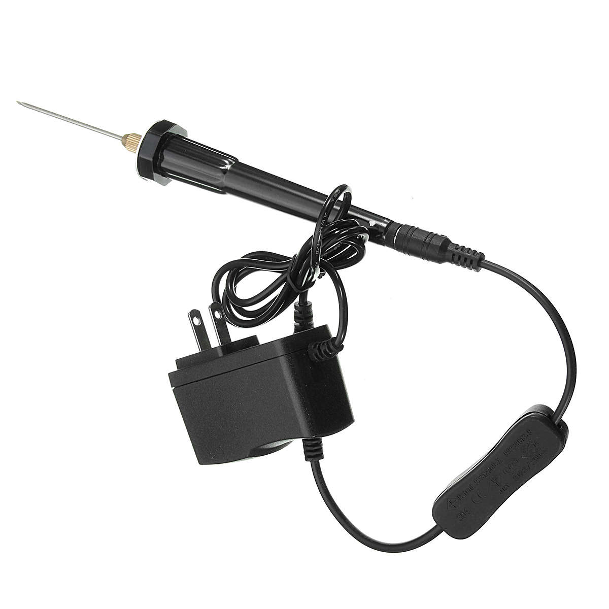 Black Wire Foam Cutter Cut for Styrofoam Polystyrene Heater Tube Hand Held Adap