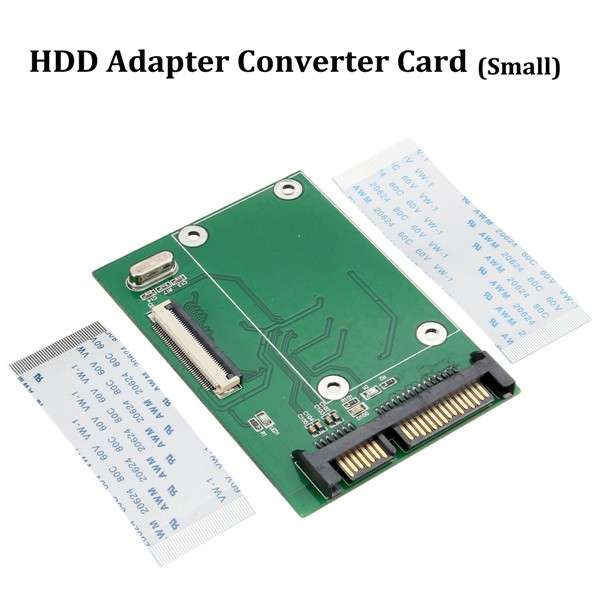 40pin ZIF SSD HDD Hard Disk Drive to 7+15 22pin SATA Adapter Converter