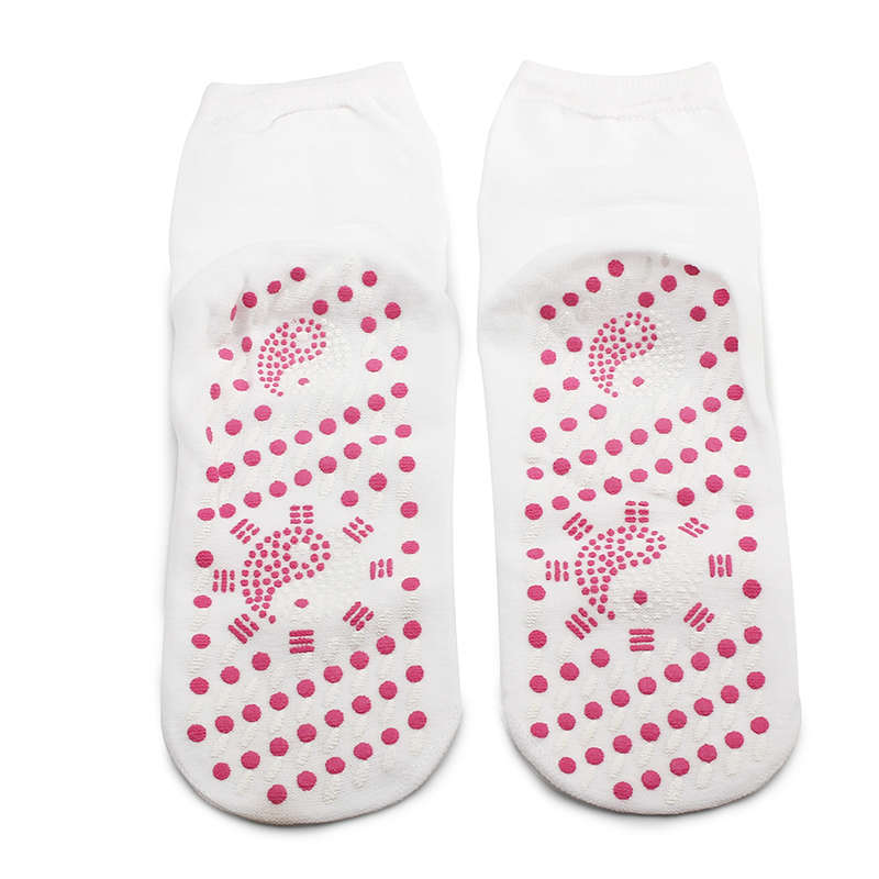 Far Infrared Self-heating Magnetic Tourmaline Massage Socks for Feet Cold Sweat