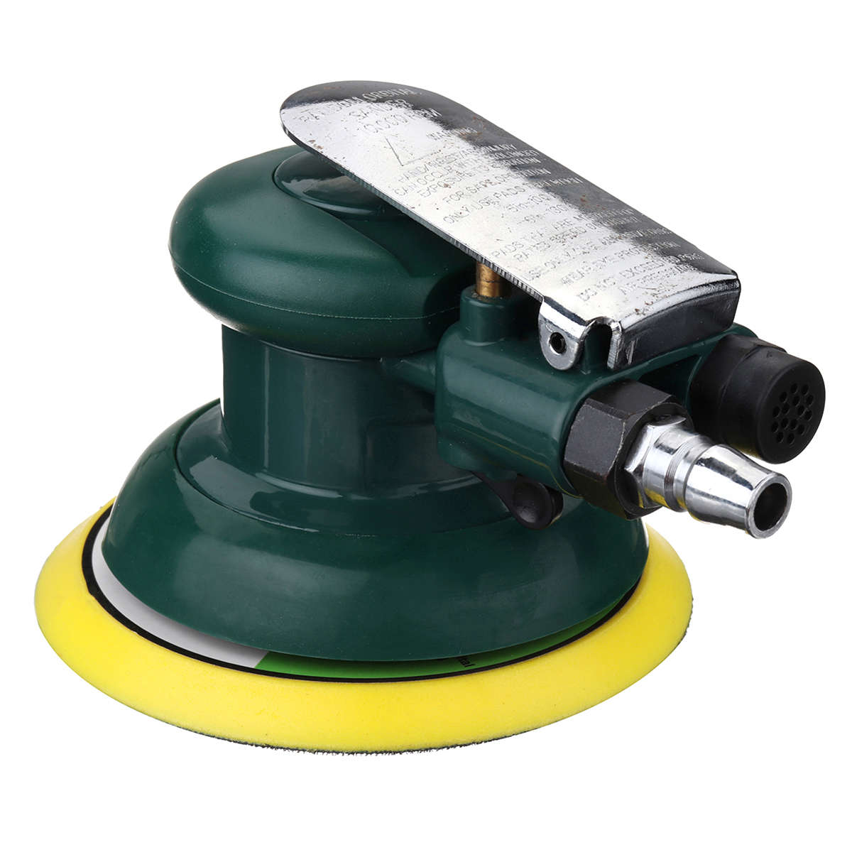 5Inch Air Palm Orbital Polishing Sander Random Hand Sanding Pneumatic Round Low