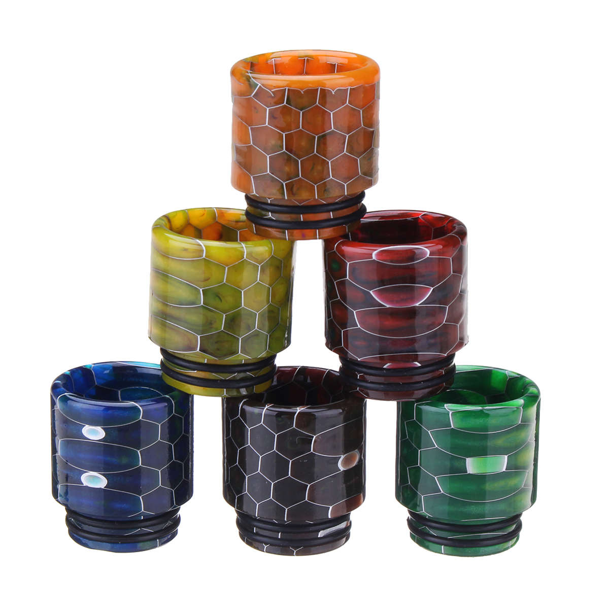 Epoxy Resin Drip Tip 810 E-Cigarettes Wide Bore for TFV12 Prince X-BABY TFV8 BI