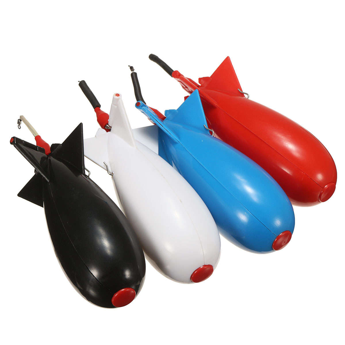 ZANLURE Fishing Floating Spod Feeder Mini Rockets Carp Fish Feeder Bait Tackle