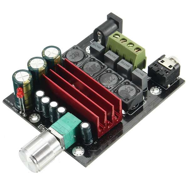 8-25VDC TPA3116 2.0 50W+50W HIFI-Class Digital Amplifier Board