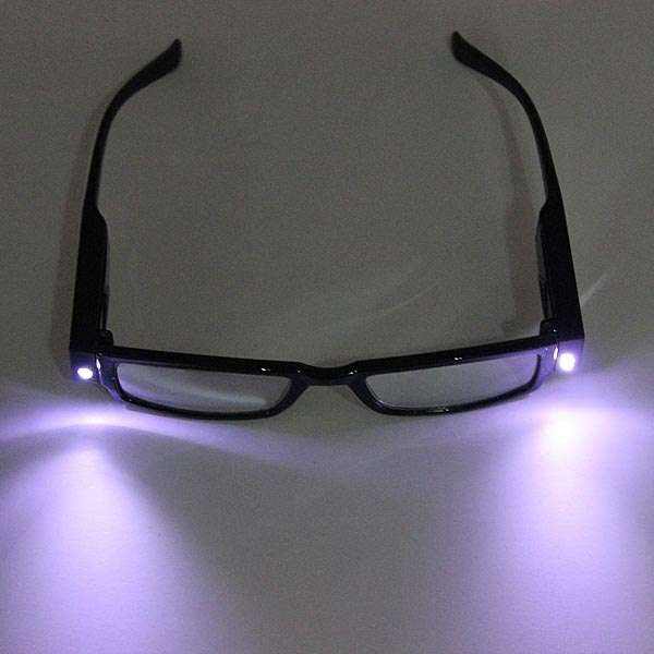 LED Lights Reading Glasses Night Vision Glasses With Lamp