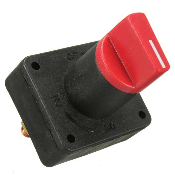 300A Battery Power ON OFF Disconnect Rotary Isolator Kill Switch Boat Car Van T