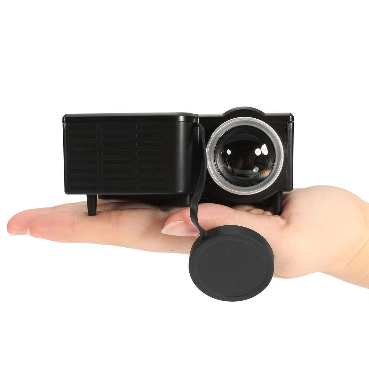 Micro UC28B  400 Lumens 1920 x 1080 LED Mini Multimedia Portable Projector Home