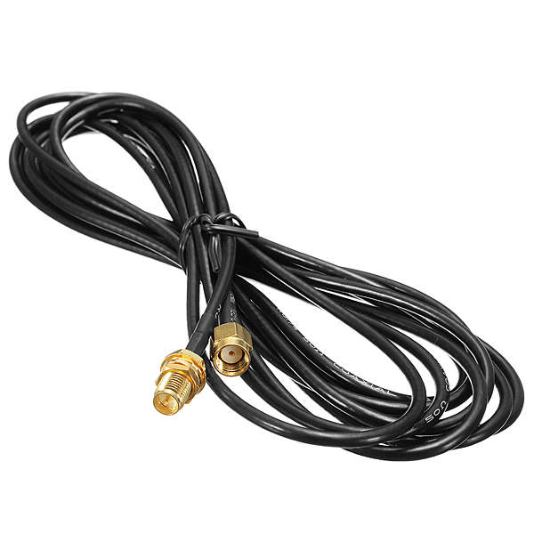 3M Antenna RP-SMA Male To Female Extension Cable WiFi Router