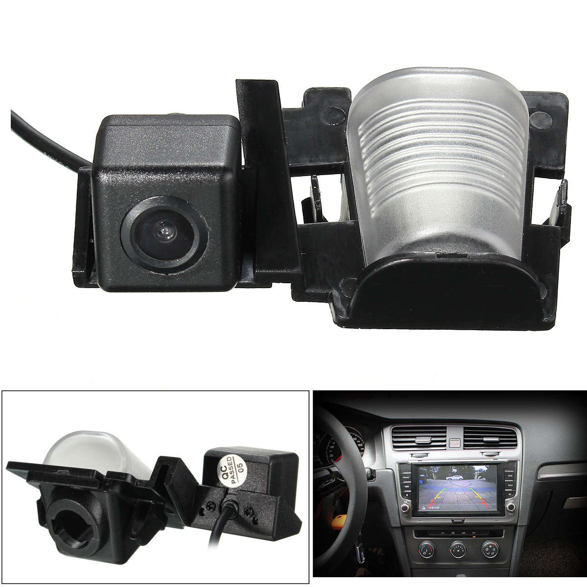 Sensor CCD Wireless HD Reversing Rear Back up View Camera for 2012-2013 JEEP Wr