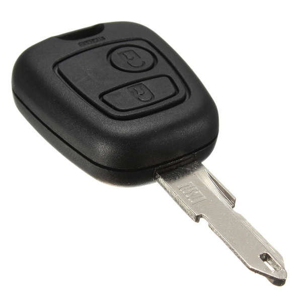 2 Button Remote Key Case Shell Switch Repair Kit For Peugeot 307