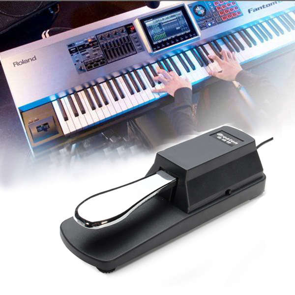 Damper Sustain Pedal for Yamaha HMY Piano Casio Keyboard Sustain Ped