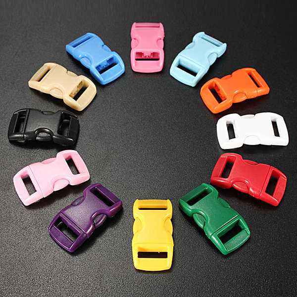 10mm Contoured Side Release Buckles Belt for Paracord Bracelets