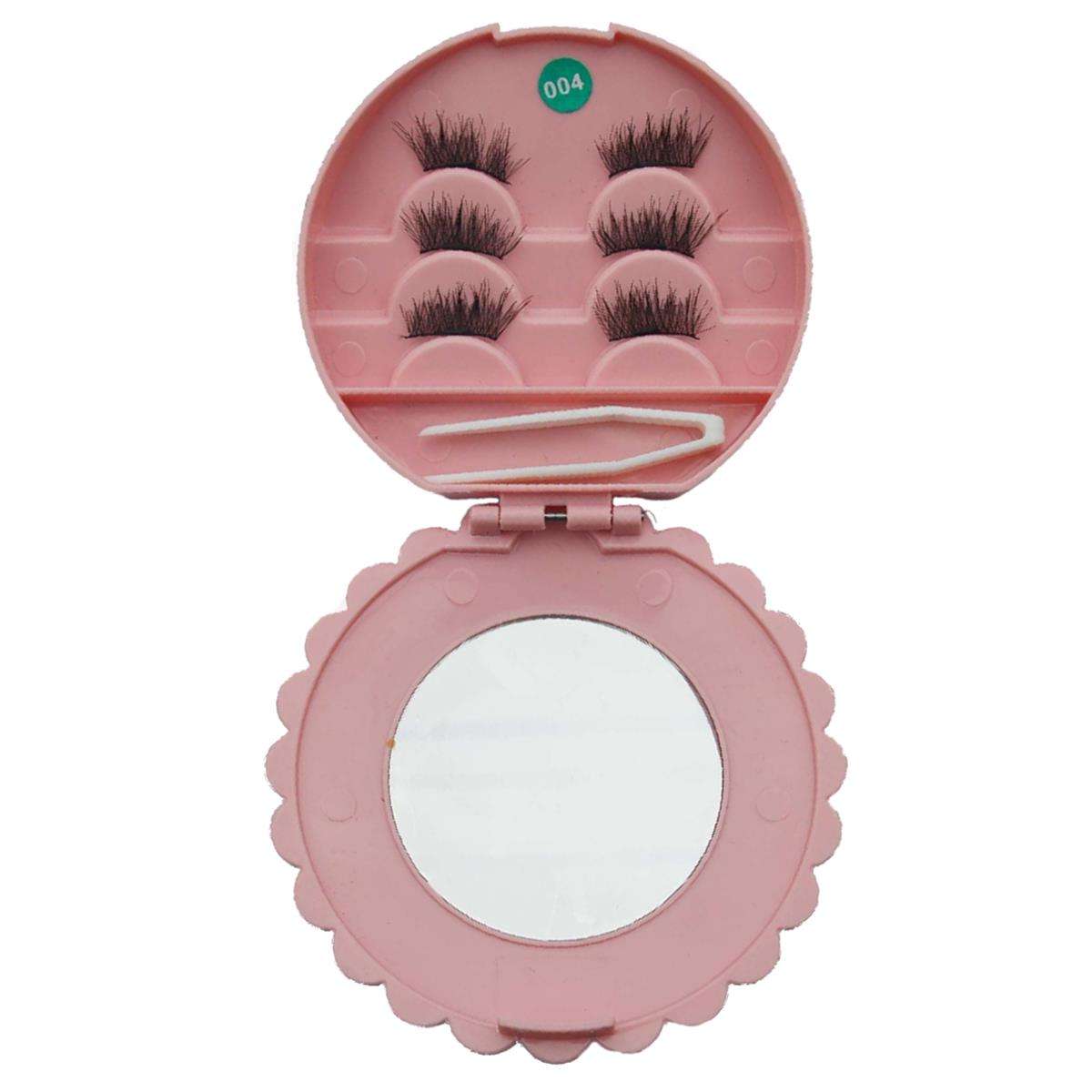 6pcs Reusable Box 3D Magnetic False Eyelashes Natural Thick Eye Lashes Extensio