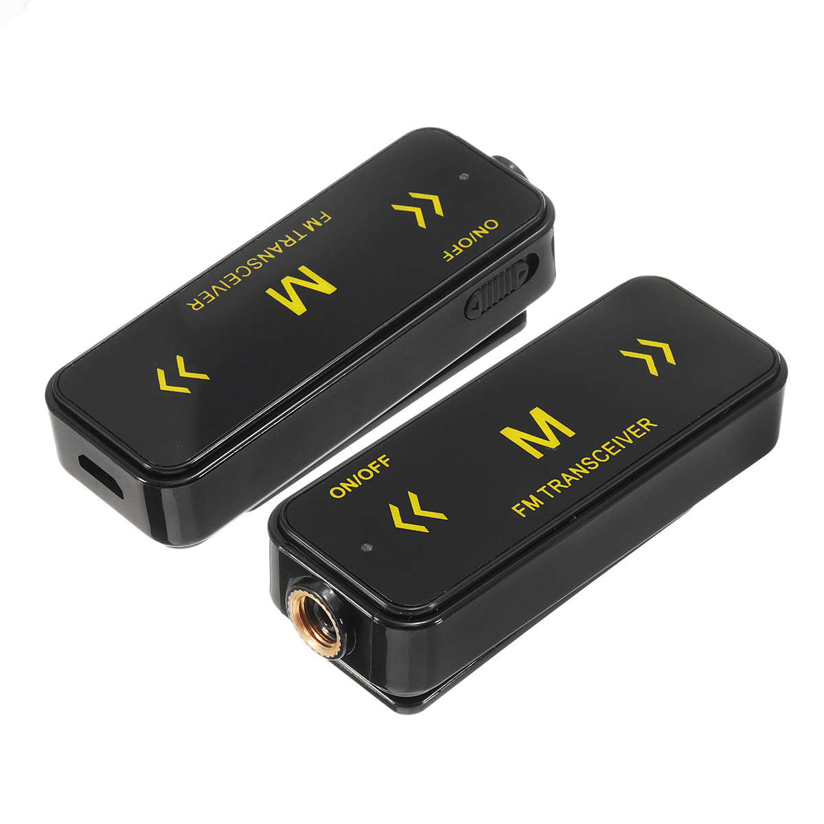 2Pcs Mini 400-480MHz 16 Channels Walkie Talkie UHF Two Way Radio PC Programmabl