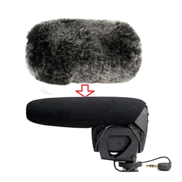 Microphone Windscreen Windshield Wind Cover Muff for Rode VideoMic PRO