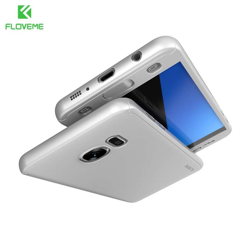 FLOVEME 2 in1 360¿¿ Full Body Protection Hard PC Cover Case For Samsung Galaxy