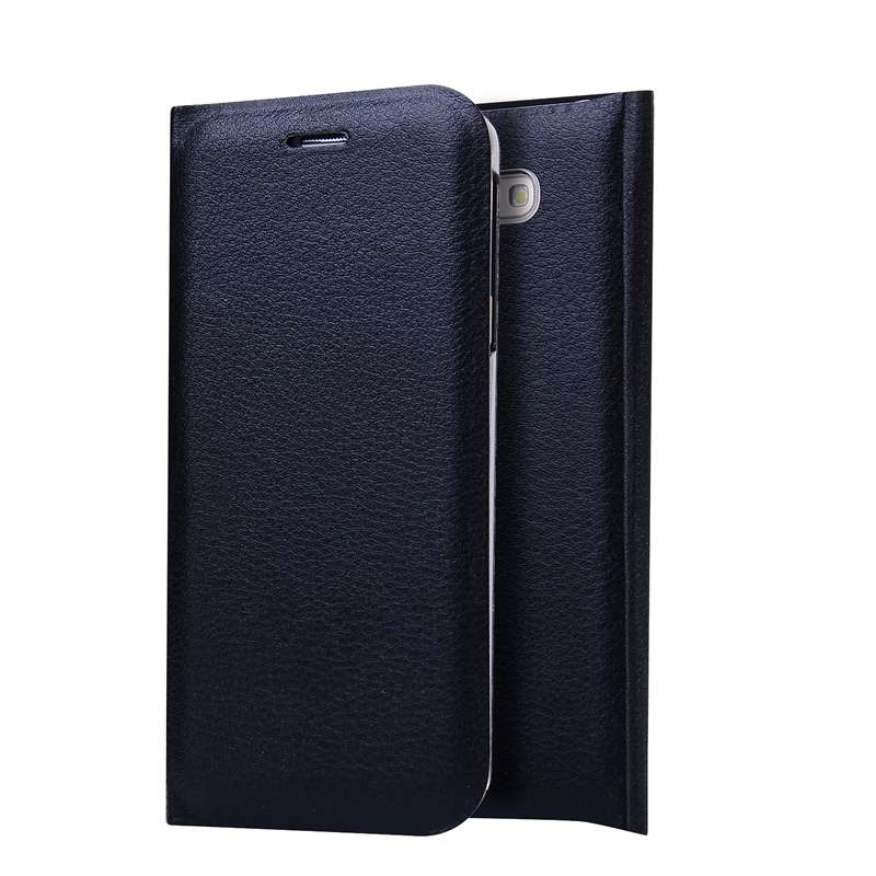 Flip Card-Solts Ultra Thin PU Leather Case Cover for Samsung J7 Pro/J730