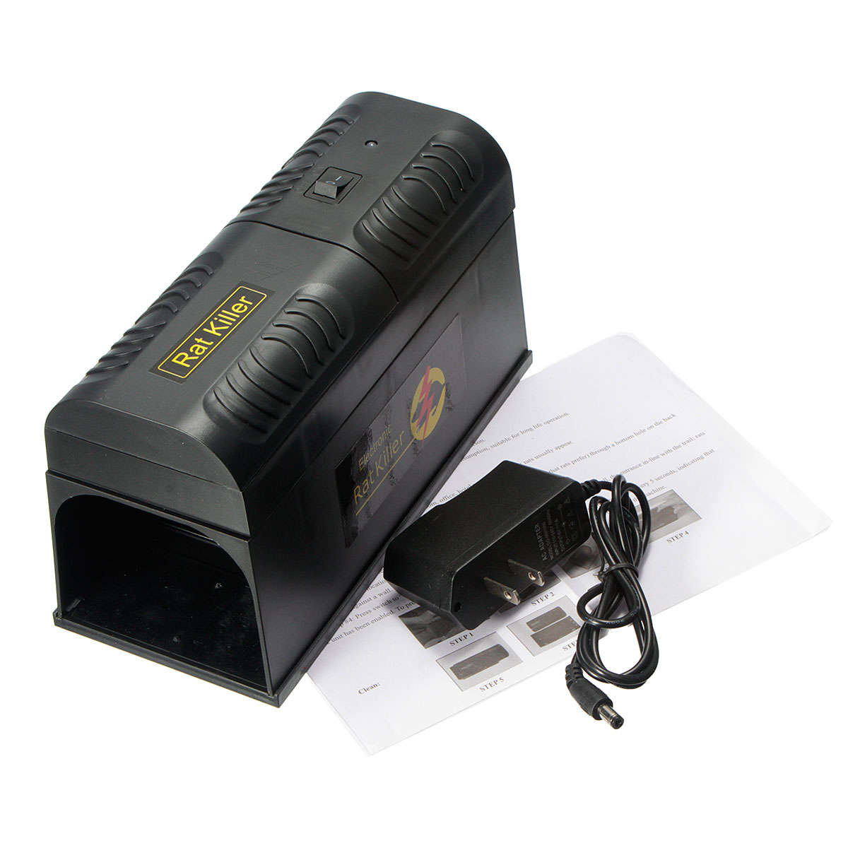 AC 110-240V Electronic Mouse Trap Victor Control Rat Killer Pest Electric Zapper Rodent Lot