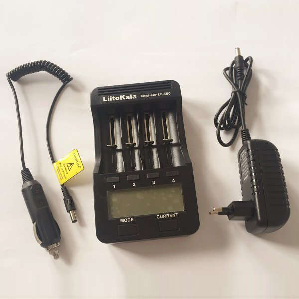 LiitoKala Lii-500 LCD Screen Display Smartest  Lithium And NiMH Battery Charger